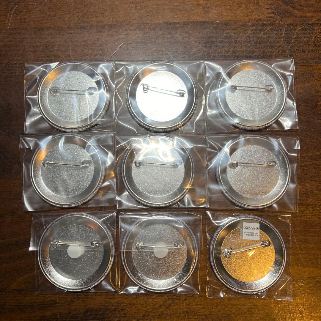 鬼滅の刃　胡蝶しのぶ　ワールドツアー　缶バッジ　9点セット