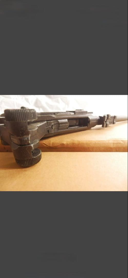 ルガーP-０８　12インチカービン　金属製黒色モデルガン　MGC