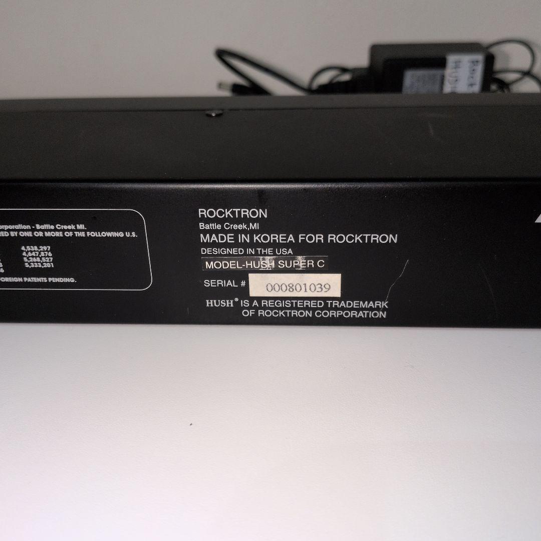 ■Rocktron HUSH Super C ノイズリダクション