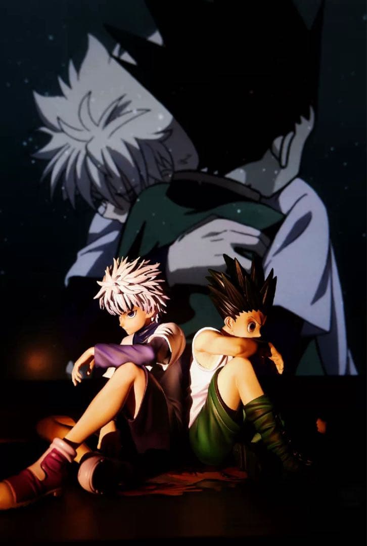 hunter×hunter キルア ゴン·フリークス ガレージキット ガレキ