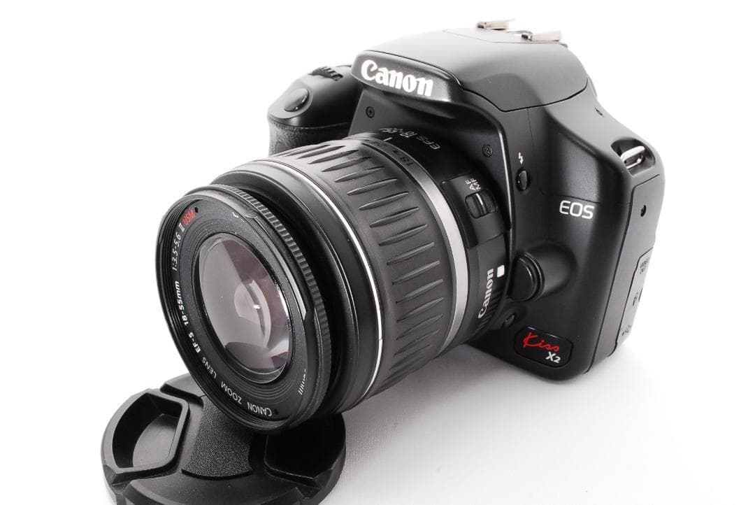 美品✨　Canon Kiss X2 レンズセット　高画質　軽量　初心者オススメ