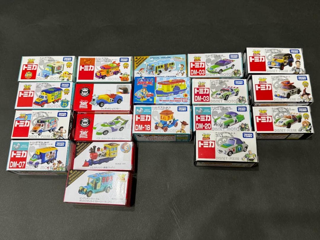 トミカ　ディズニー　トイ・ストーリー　19台セット