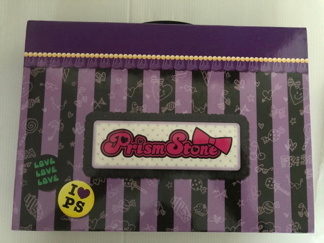 プリズムストーントランク　 クリアケース カード【クラウン】 ストーン124個