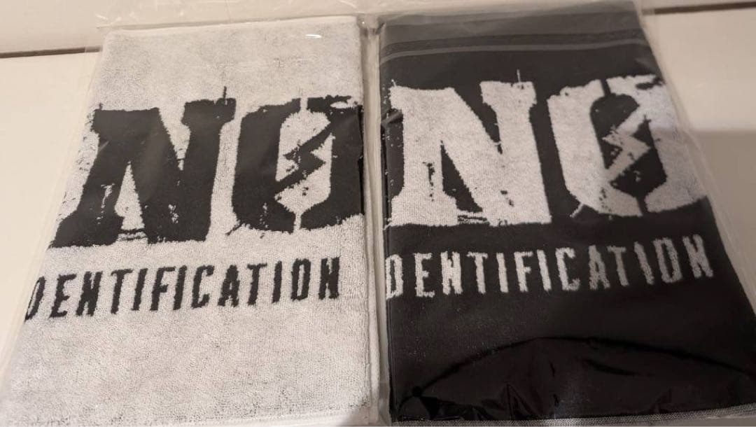 新品未使用【NOiD】 タオル　ブラック　ホワイト タオル 2色セット