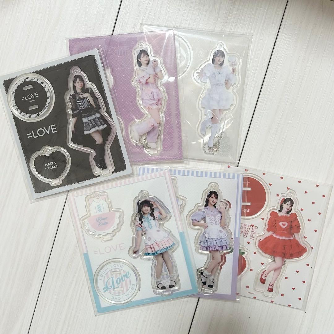=LOVE 佐々木舞香 齋藤樹愛羅 アクリルスタンド