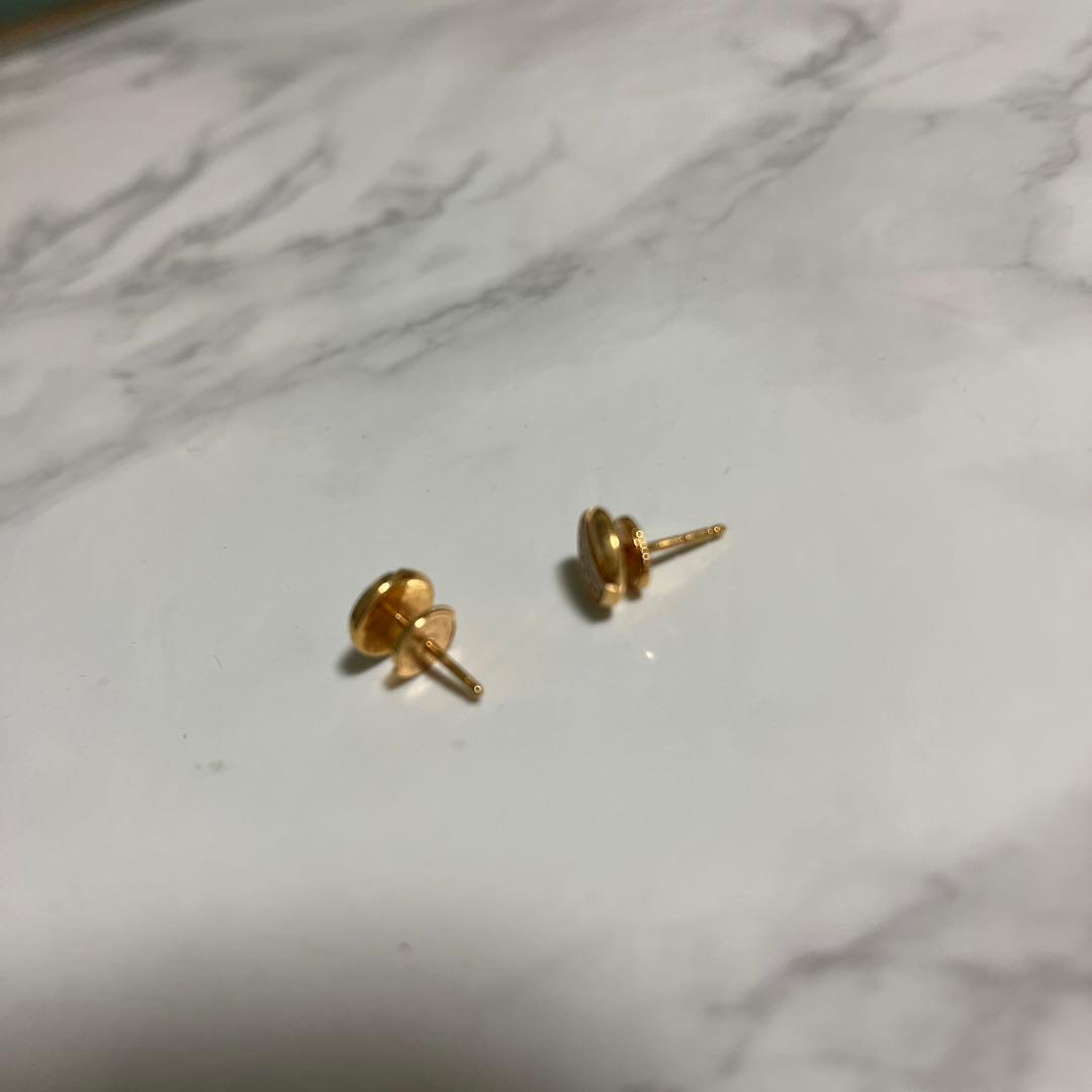 ショーメ　クラスワン　ピアス　ピンクゴールド