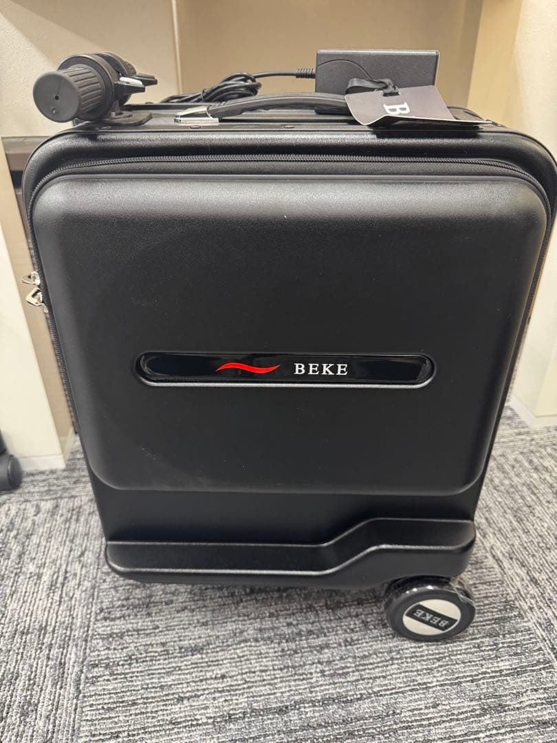 BEKE ブラック 電動キャリーケース