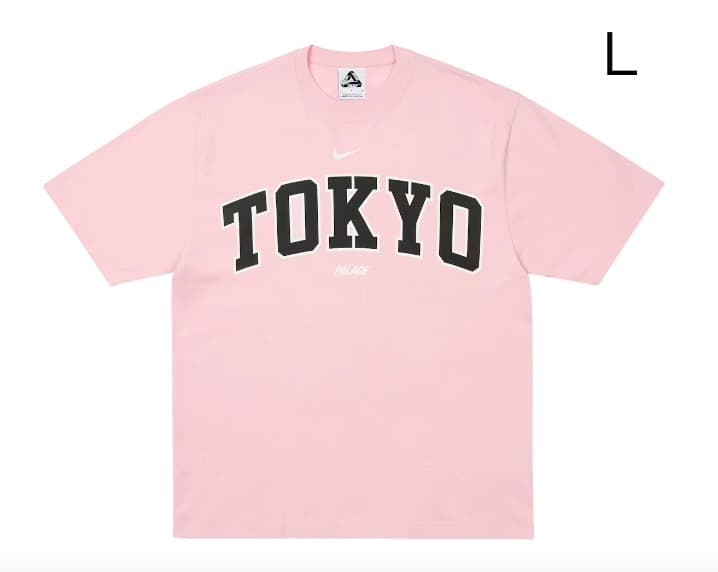 トップス PALACE Shop T-Shirt Tokyo Pink