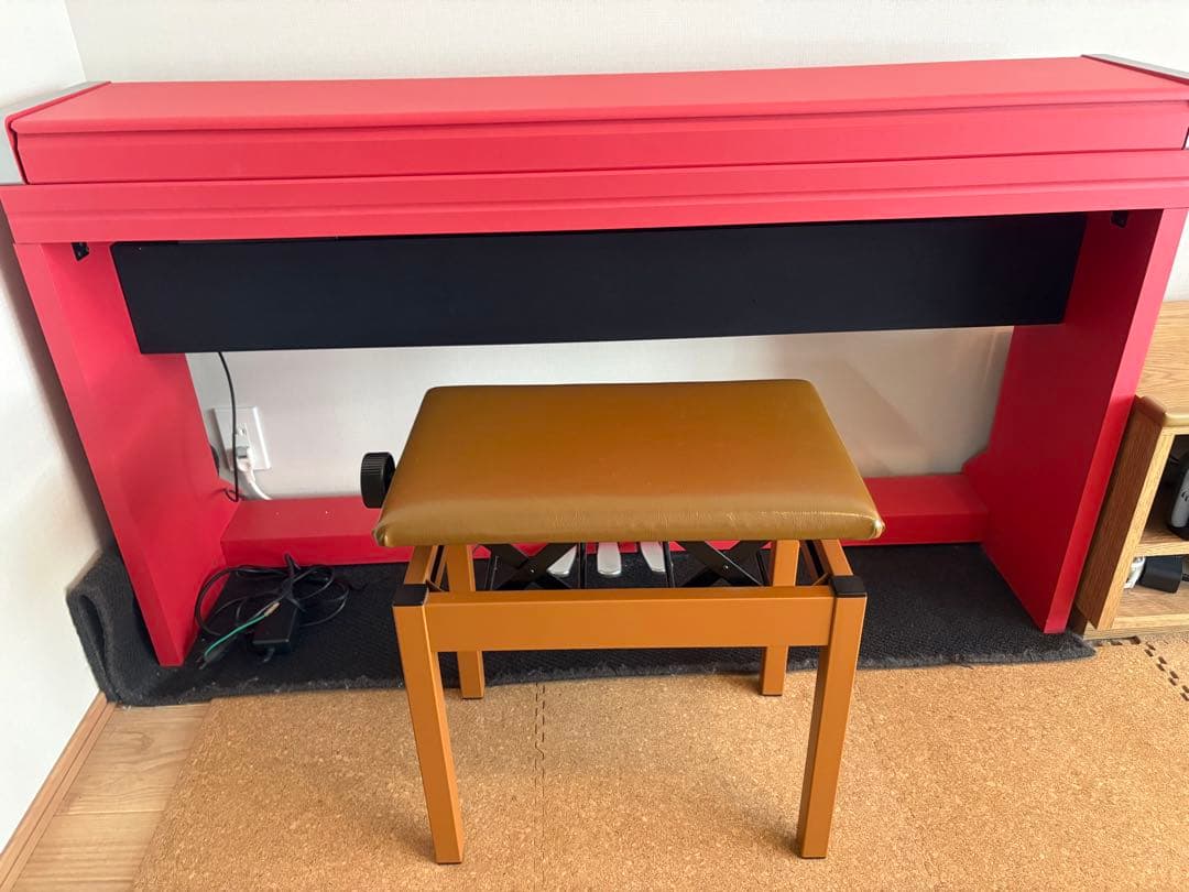 【直接引取】KORG コルグ　LP-350 電子ピアノ赤　88鍵盤　2010年製