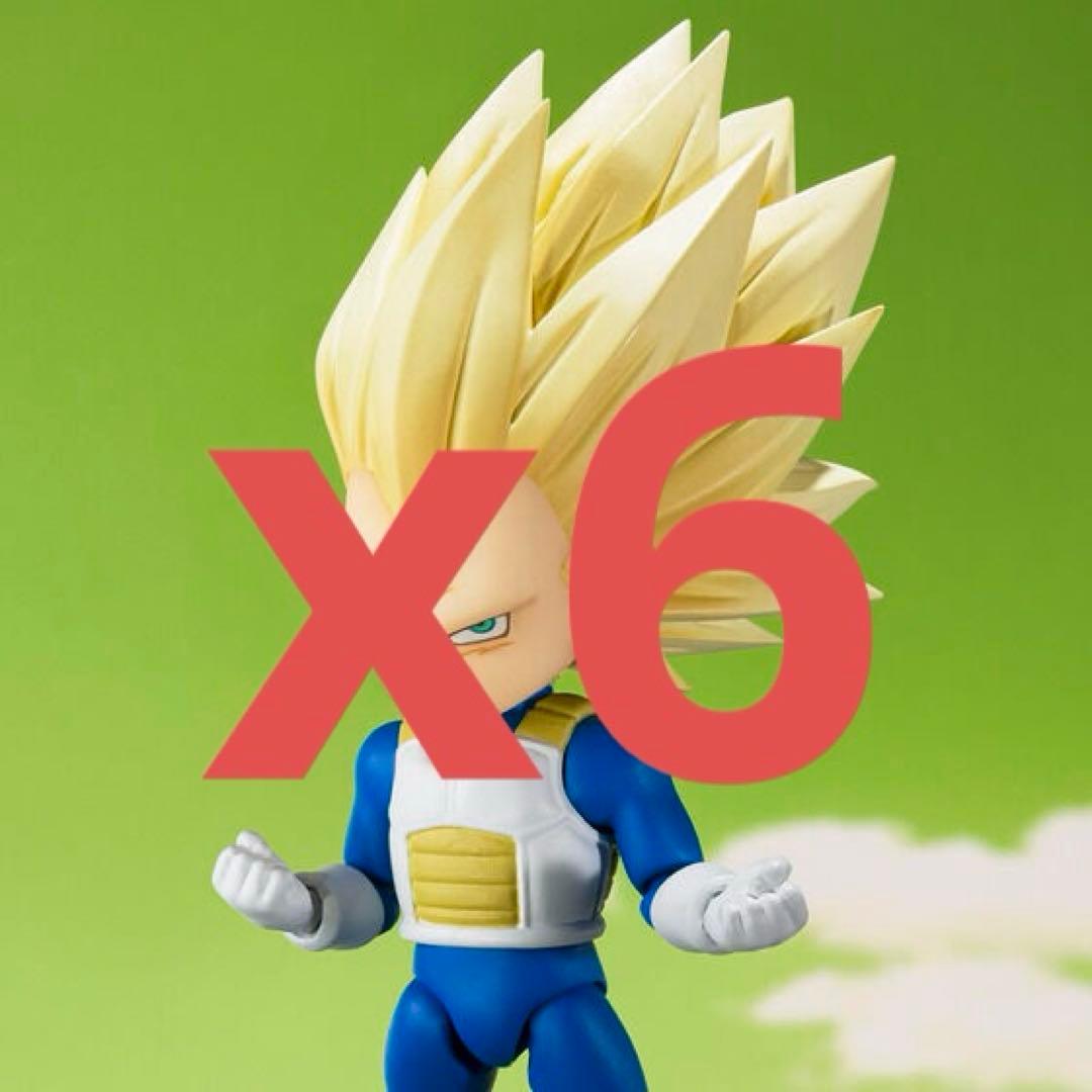 S.H.Figuarts スーパーサイヤ人3ベジータ(ミニ)-DAIMA-6個