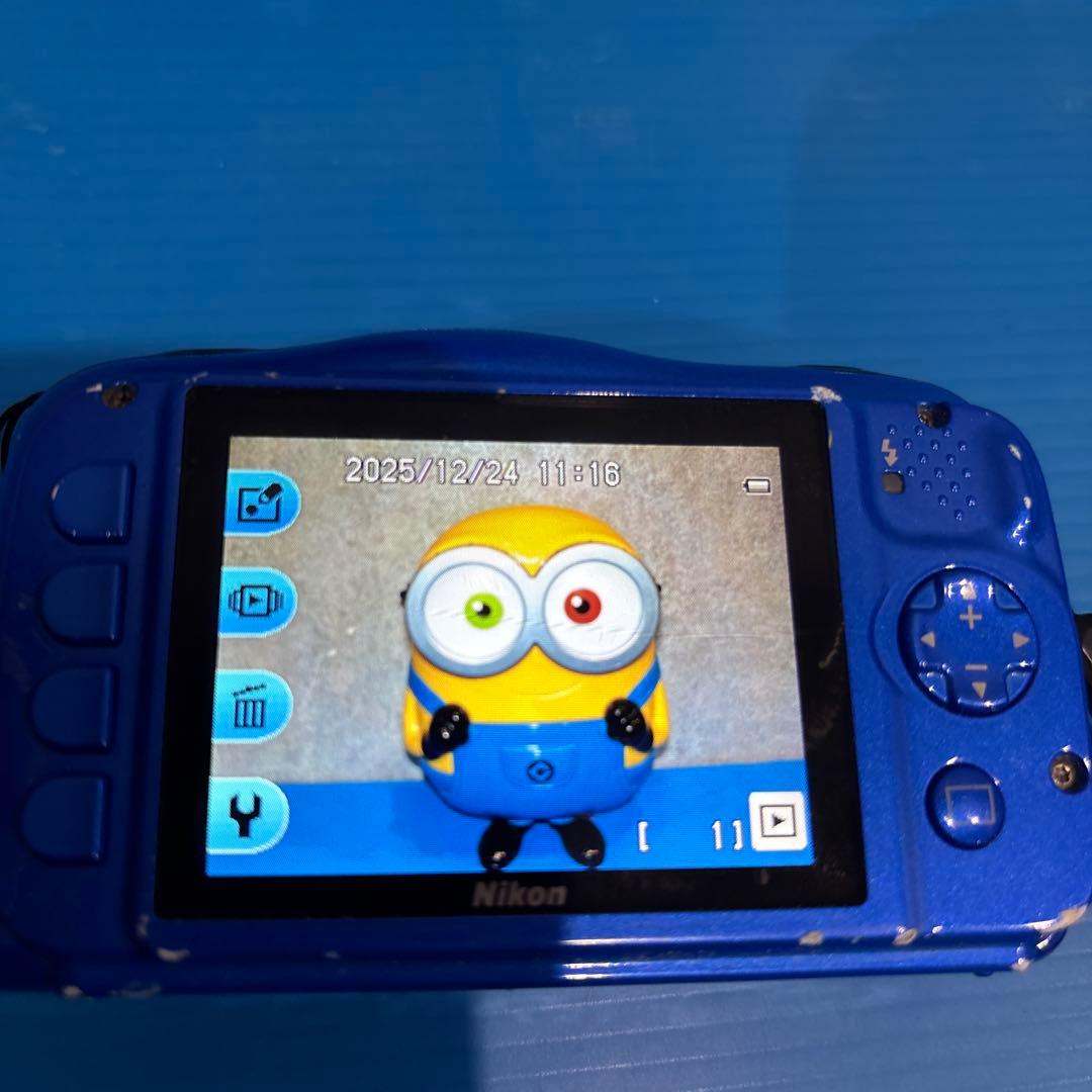 動作ok　NIKON　coolpix S33