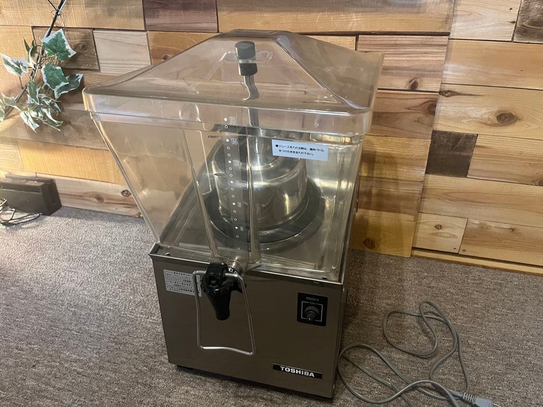 TOSHIBA 東芝 業務用 ジュースディスペンサー JD-18S 撹拌機