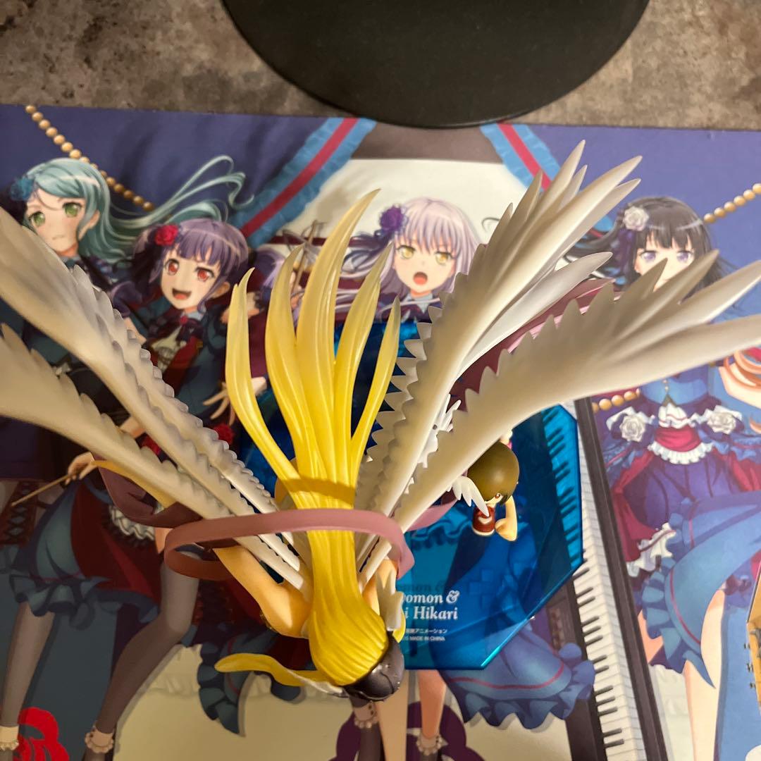 デジモンアドベンチャー エンジェウーモン＆八神ヒカリ フィギュア GEM