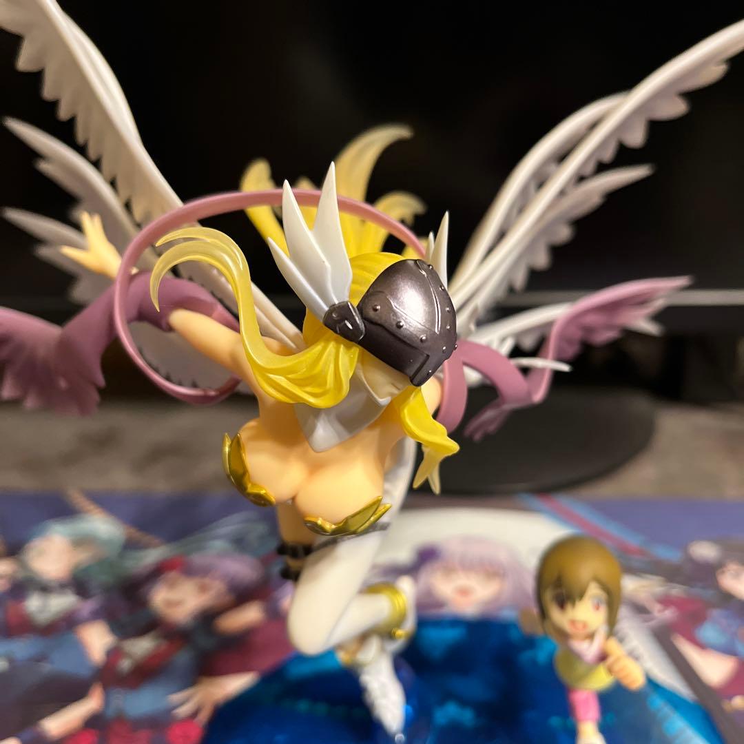 デジモンアドベンチャー エンジェウーモン＆八神ヒカリ フィギュア GEM