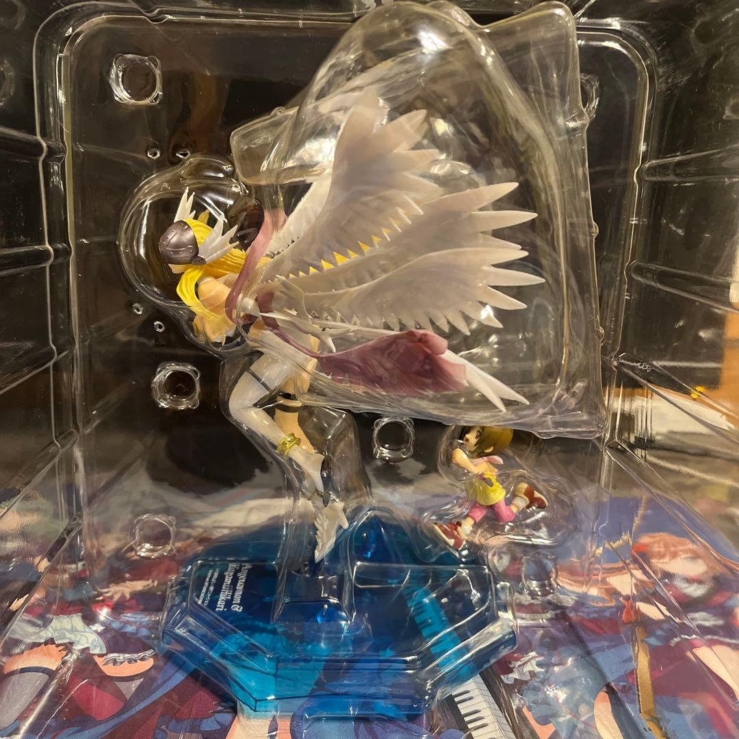 デジモンアドベンチャー エンジェウーモン＆八神ヒカリ フィギュア GEM