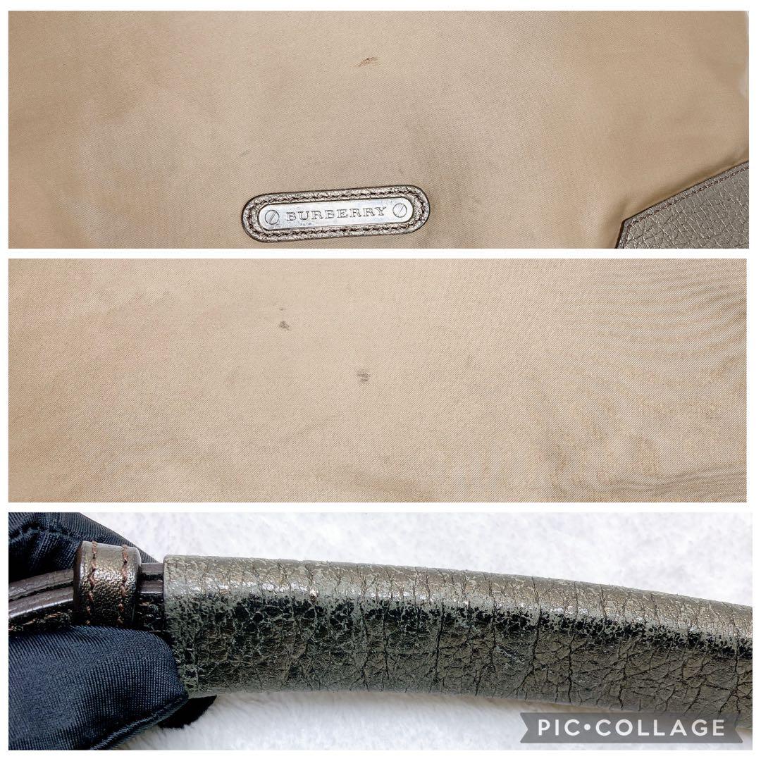✨美品✨BURBERRY バーバリー ワンショルダーバッグ ナイロン ロゴ