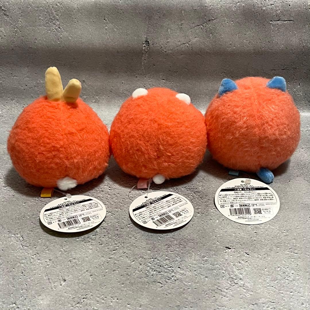 ちいかわ　だるまになっちゃった！　ちいかわ　ハチワレ　うさぎ　3体セット