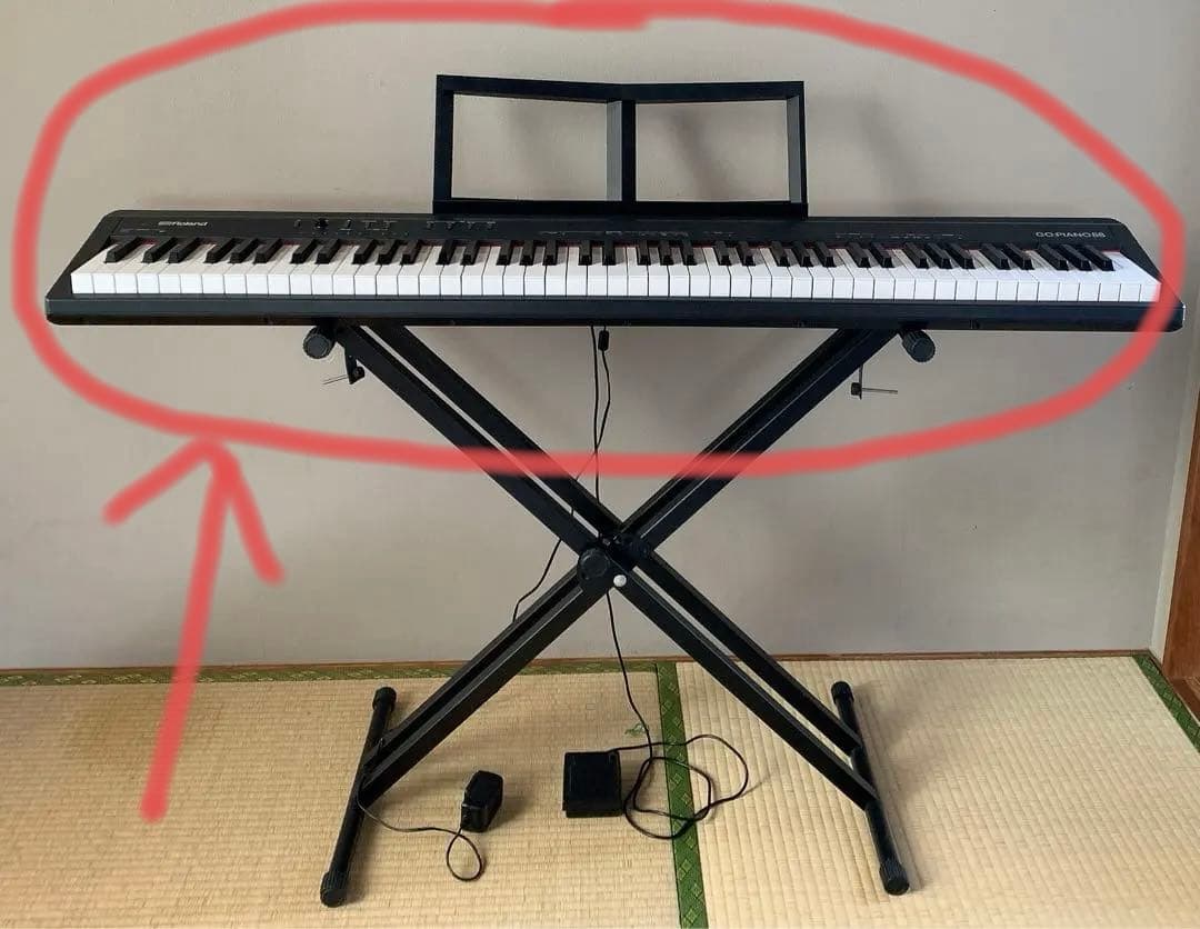 Roland 88鍵電子ピアノ　（スタンドとペダルは別になります）