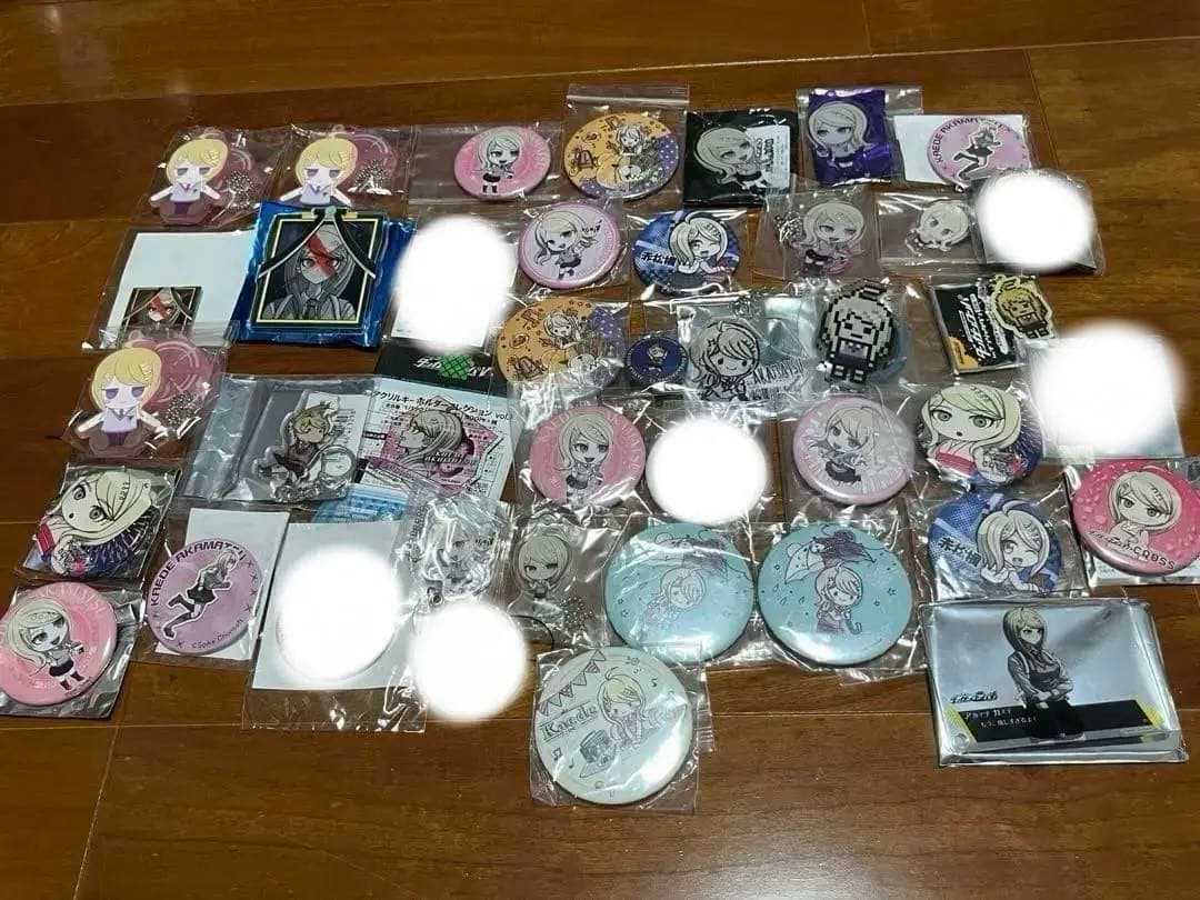 ダンガンロンパ 赤松　グラフアート　なぞともフォトカード　ぬい　ラバースタンド