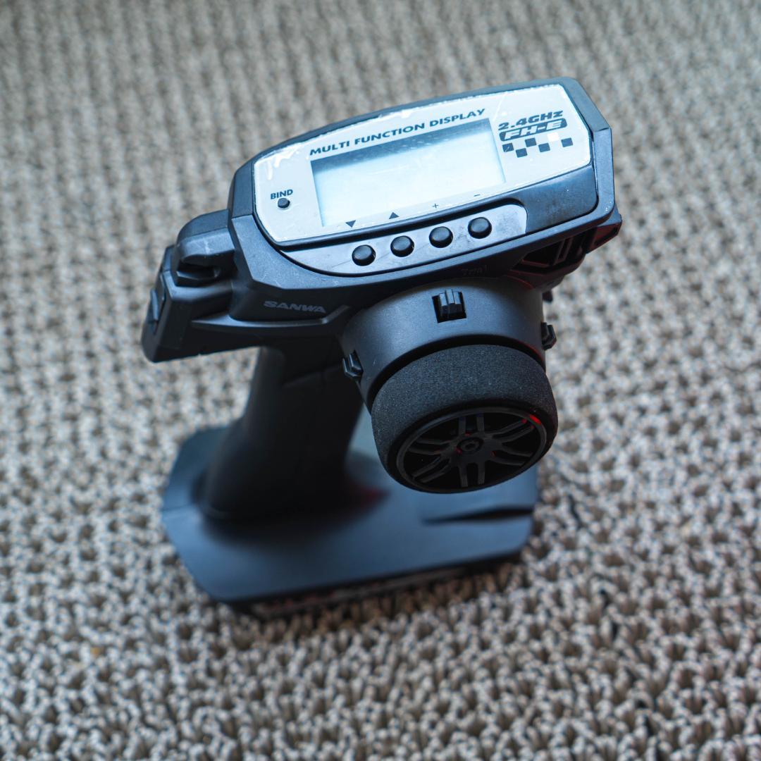 レーシングファイター カスタム済み、充電器、プロポセット