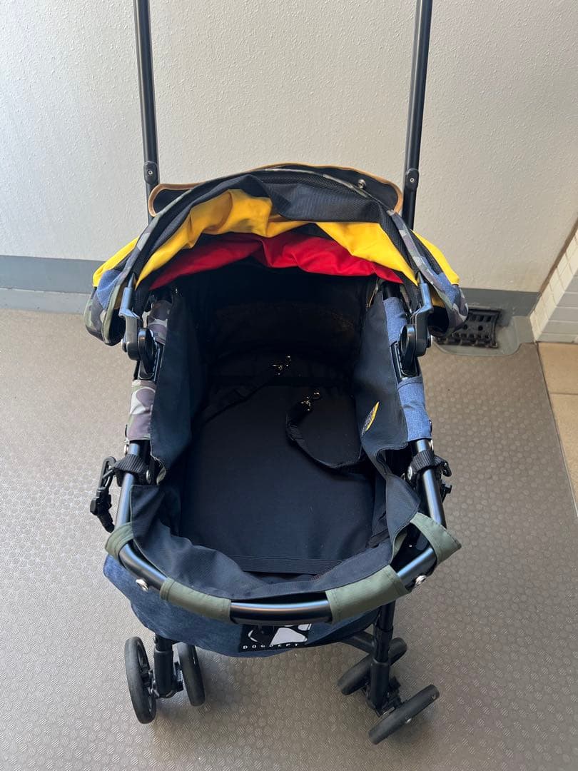 値下げしましたcompet×DOGDEPT コラボカート　デニム/カーキ/迷彩柄