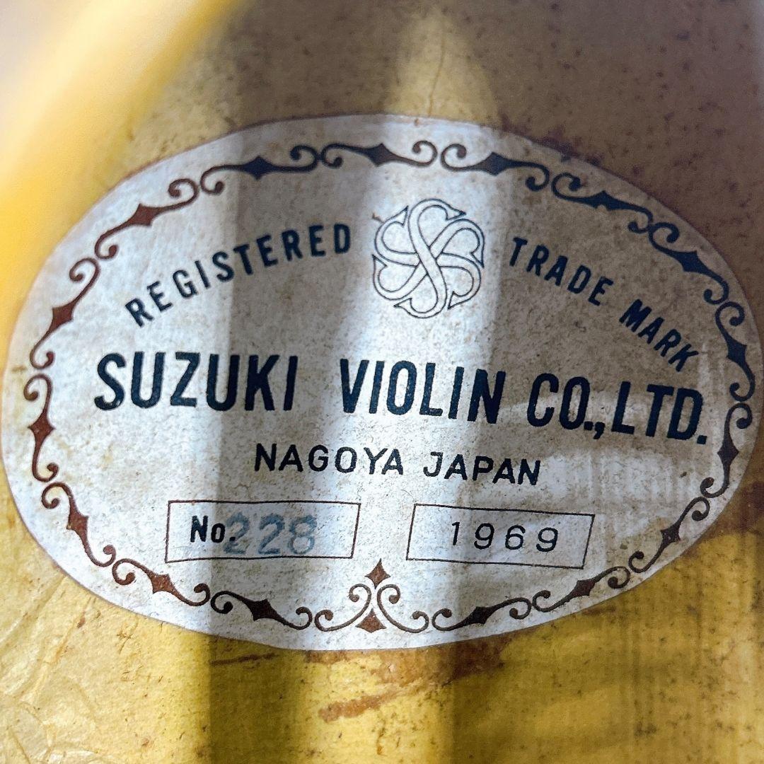 【美品】 SUZUKI マンドリン No.288 1969年製 ハードケース付き