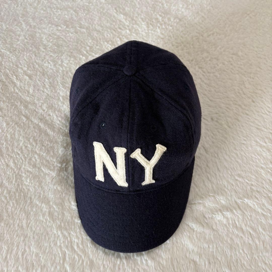 クーパーズタウン 6パネル ウールキャップ NY レア 7と1/2