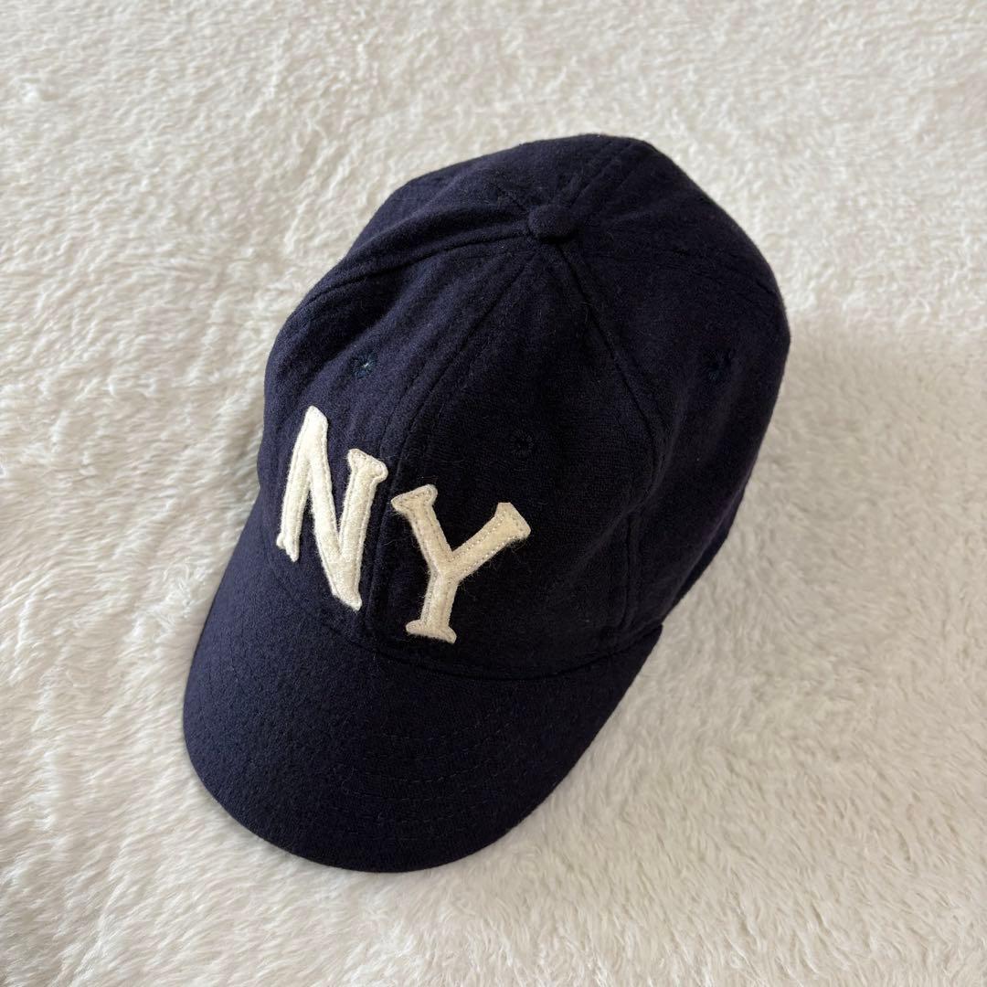 クーパーズタウン 6パネル ウールキャップ NY レア 7と1/2