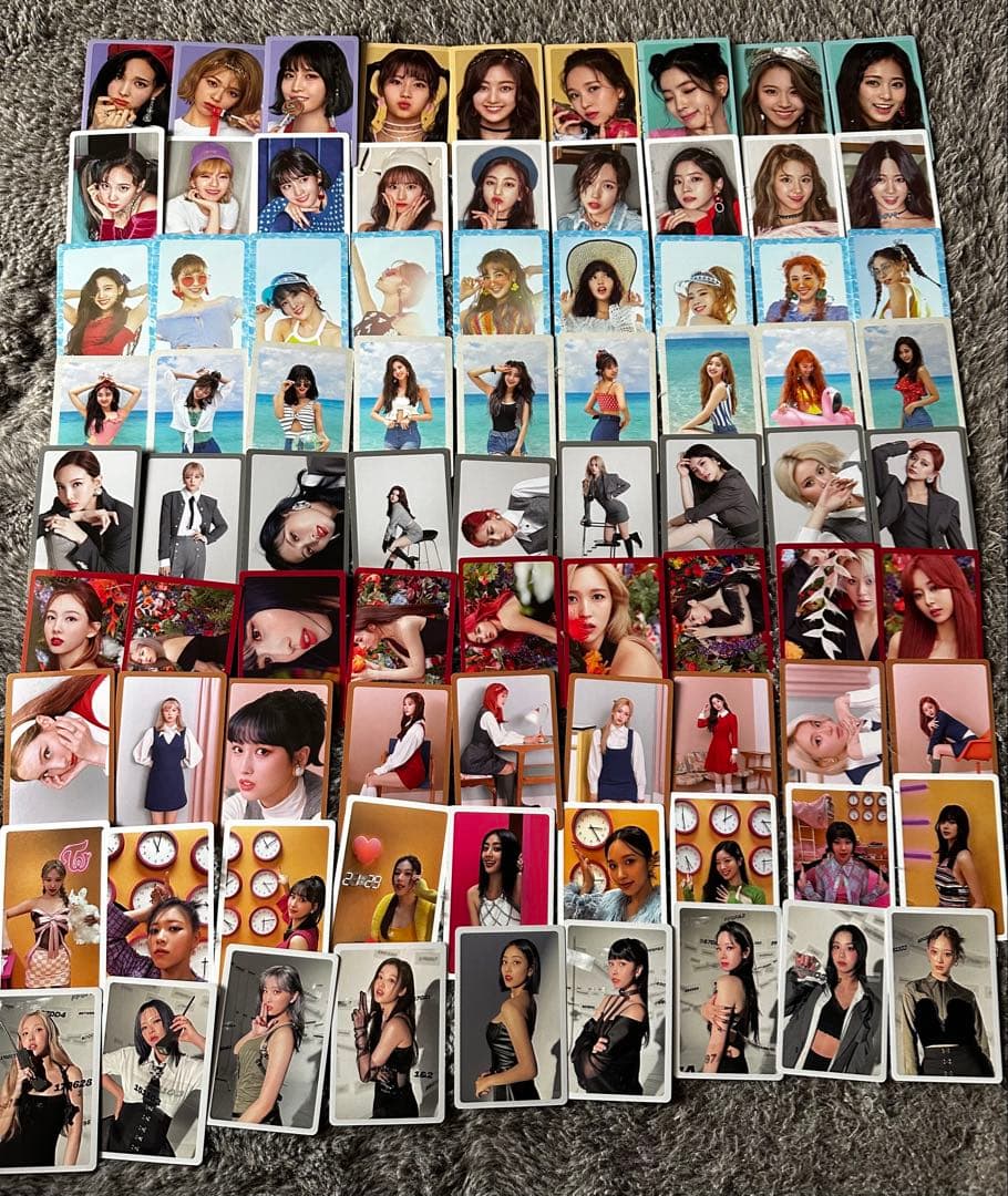 TWICE直筆サインうちわツウィ＋引退品