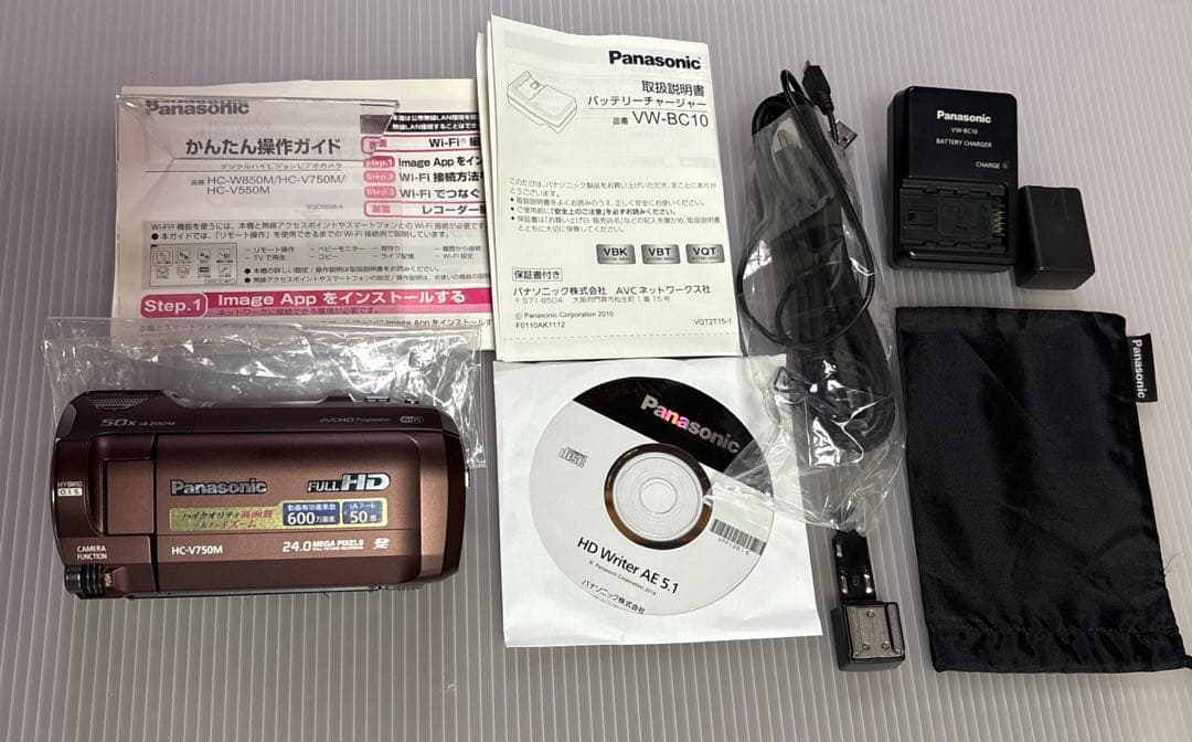 Panasonic HC-V750M ビデオカメラ 本体