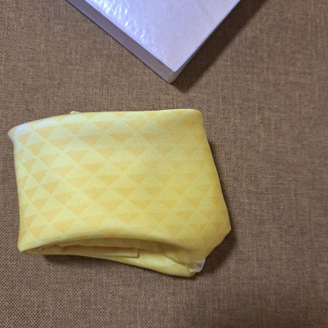 希少✨セール 茶道 裏千家 帛紗 正絹 巳年デザイン黄色 ヴィンテージ物