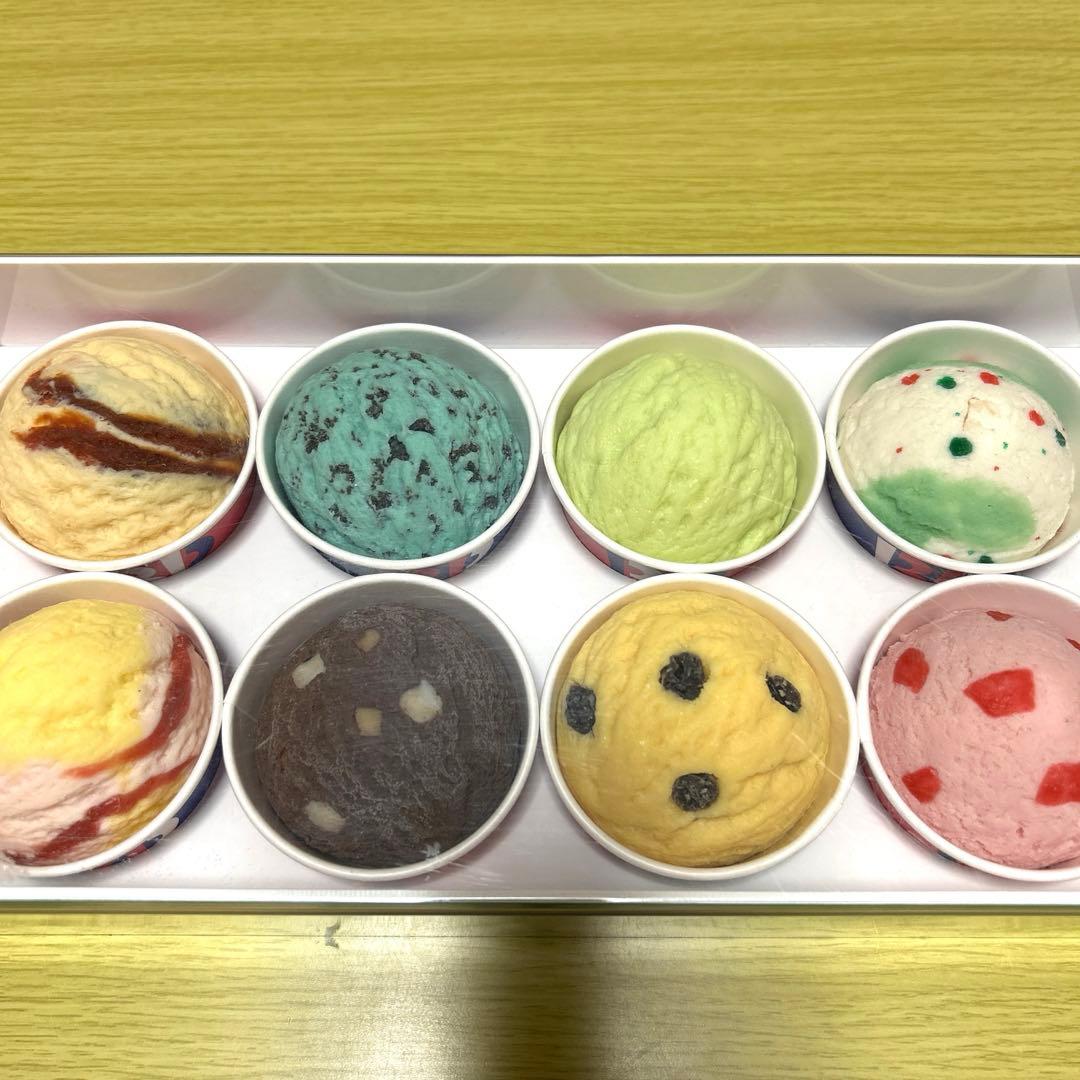 ちな ！ 非売品 食品サンプル　アイスクリーム8個ボックス入り