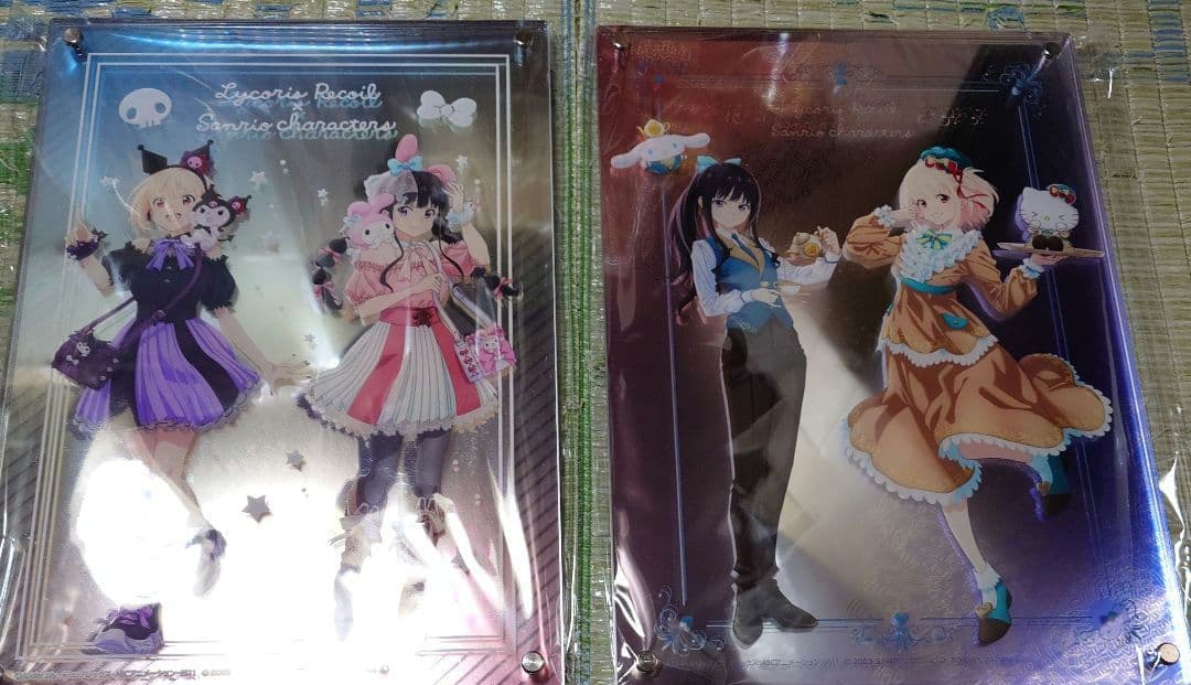 リコリス・リコイル×サンリオキャラクターズ メモリアル3層アクリルボード 2点