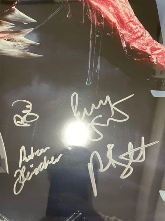 B1 ヴェノム　サイン入り　ポスター　marvel