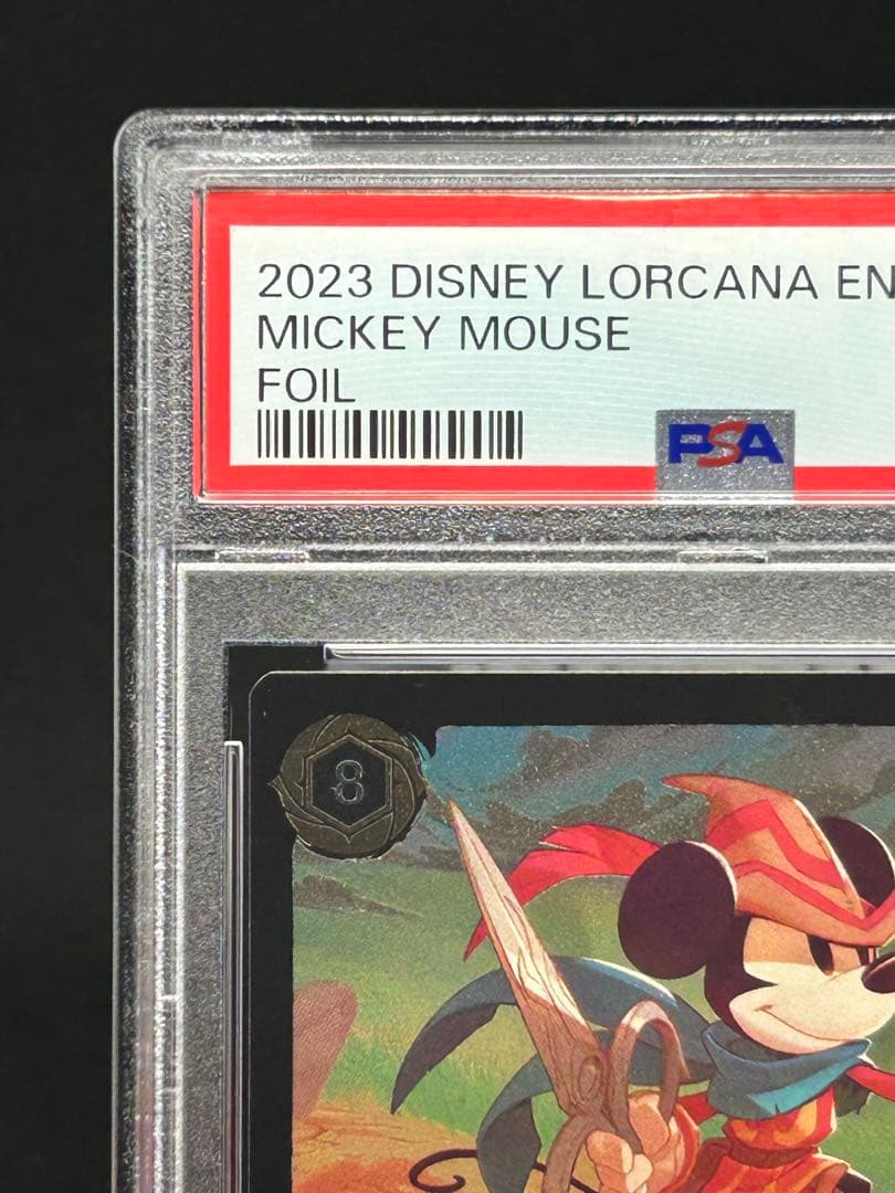 ロルカナ Lorcana ミッキー MickeyMouse foil PSA10
