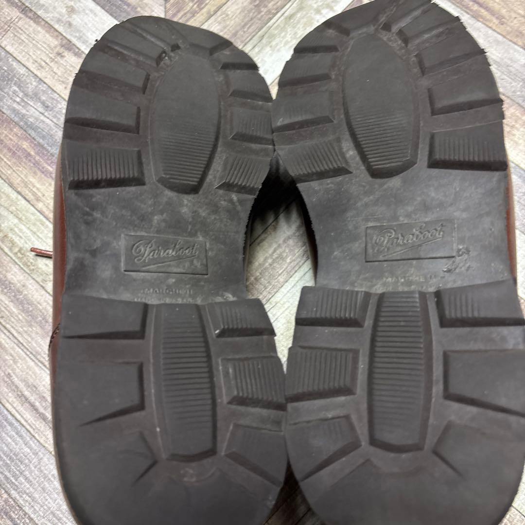 希少 Paraboot パラブーツ ミカエル フォック アザラシ 40 ブラウン