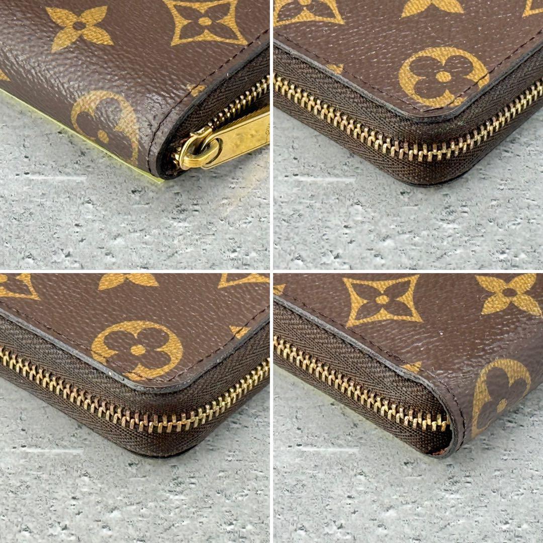 ICタグ ルイヴィトン モノグラム ジッピー パース カードケース　財布