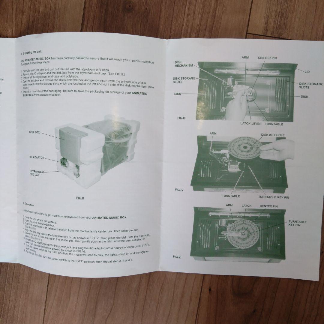 Mr. Christmas ANIMATED MUSIC BOX オルゴール