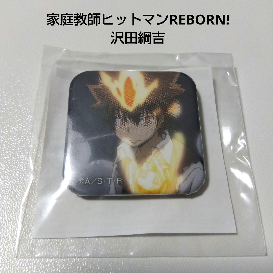 【REBORN!】沢田綱吉 ツナ キャラポップストア ガラポン 缶バッジ