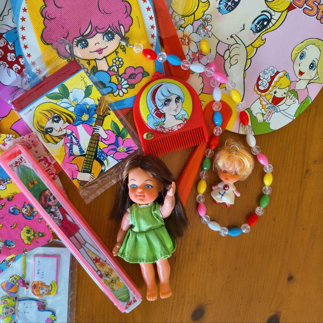 昭和レトロ雑貨セット、まとめ売り、細川智栄子、キャンディキャンディ、