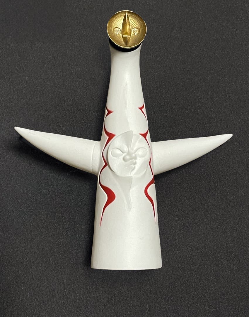 太陽の塔 フィギュアと、A2サイズ図面ポスターセット