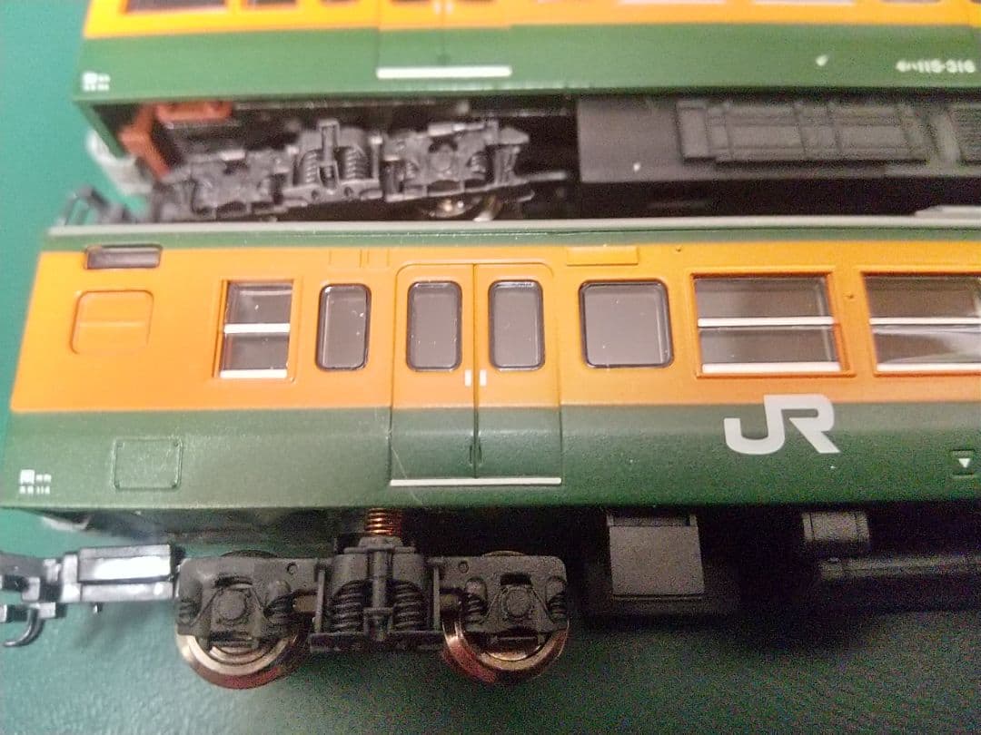 Nゲージ マイクロエース 岡山電車区 115系300番台湘南色 4両セット