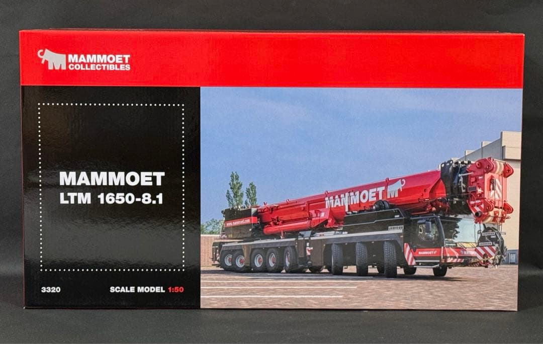 入手困難レアWSI MAMMOET リープヘル LTM1650 未使用　クレーン