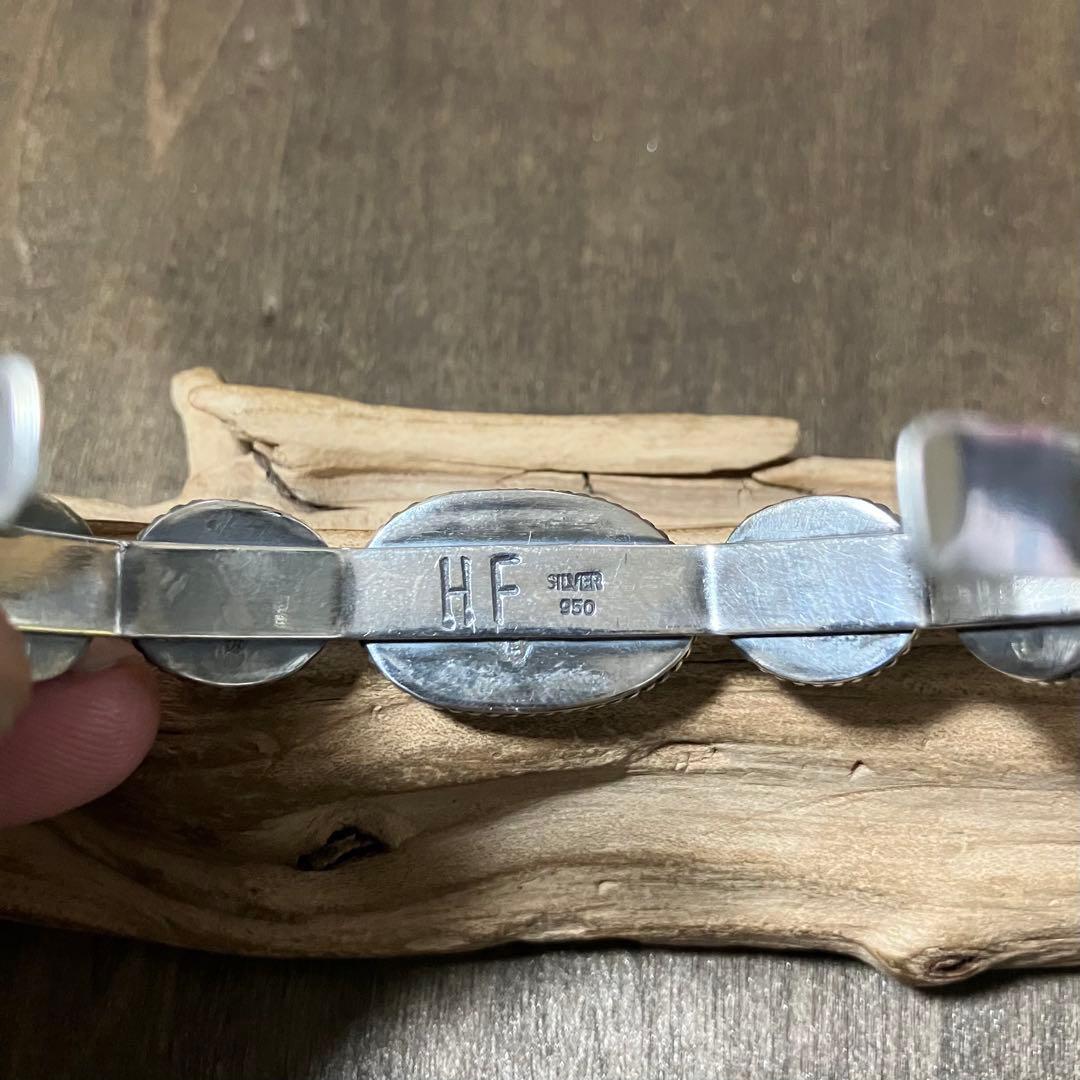 ttt様 オーダー品　モレンシ　ナチュラル　ターコイズ　シルバー　バングル