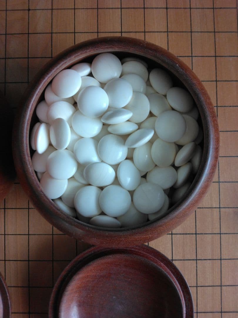 碁盤 / 碁石 セット　桐蓋付