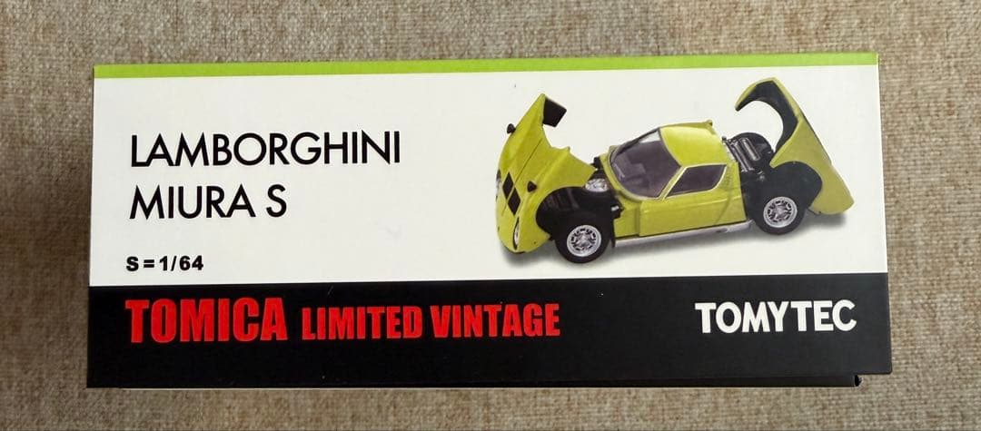 トミカリミテッドヴィンテージ　ランボルギーニ ミウラ S キミドリ