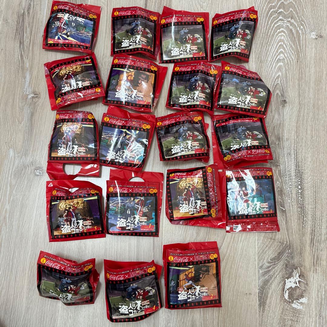 Coca-Cola × ルパン三世 フィギュアセット 19個