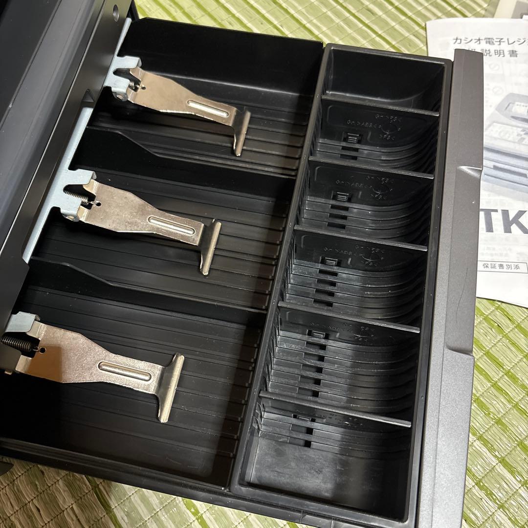 CASIO カシオ　TK-110 電子レジスター　レジ　店舗　電卓　レシート