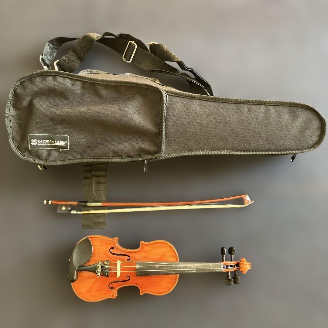 バイオリン　16分の１　ケース付き　分数　イーストマン