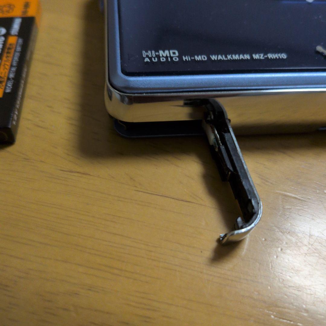 ソニー 希少 MDプレーヤー動作未確認 MZ-RH10